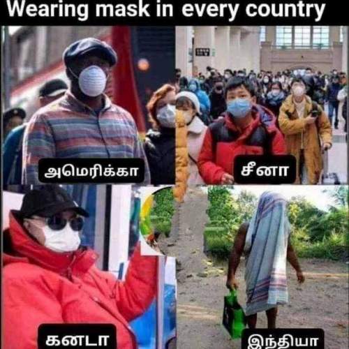 wearing-mask-india